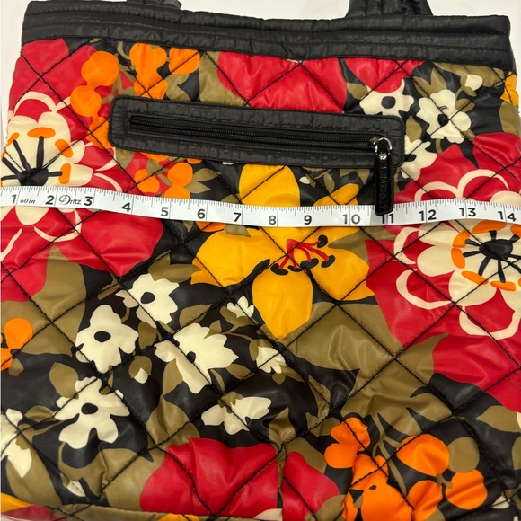 Vera Bradley Bittersweet Pattern Nylon Quilted Reversible Tote - Picture 8 of 8